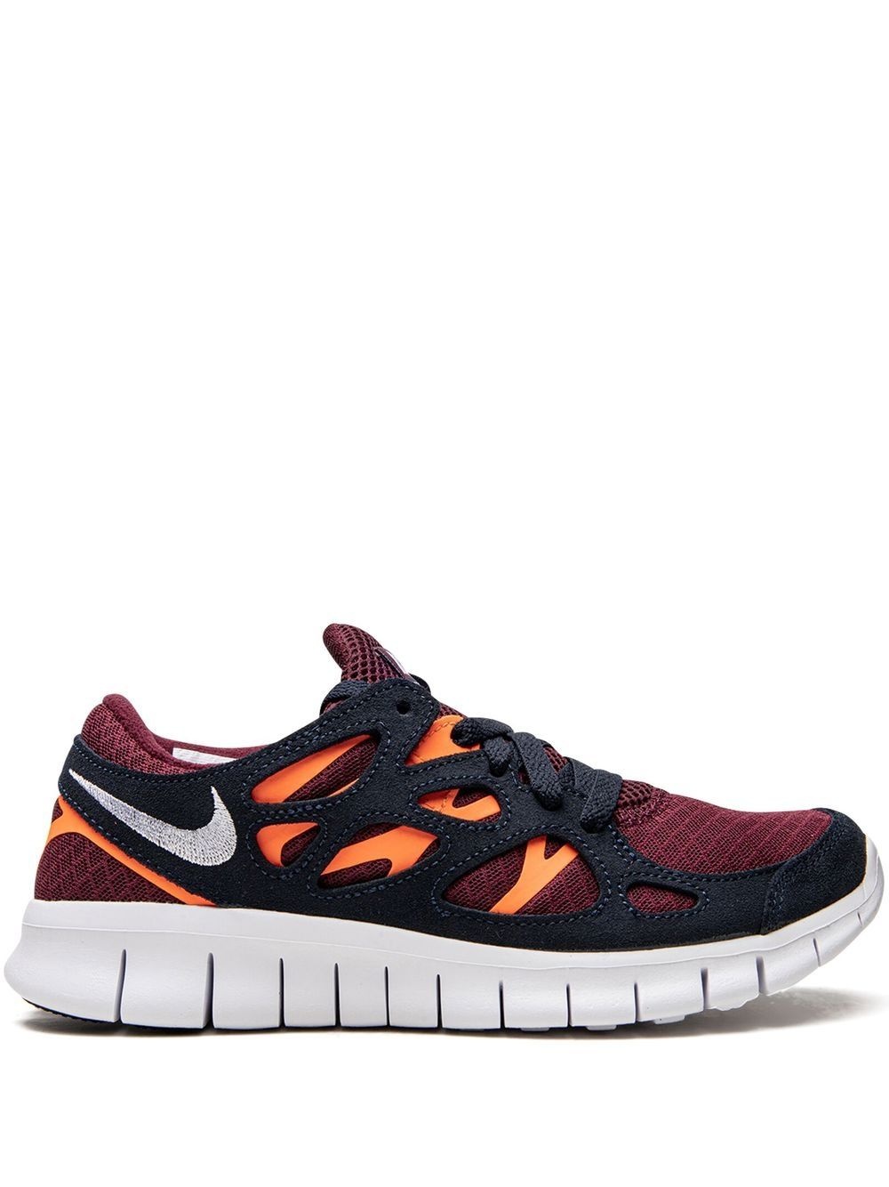 Free Run 2 "Dark Beetroot/White/Total Oran" sneakers - 1