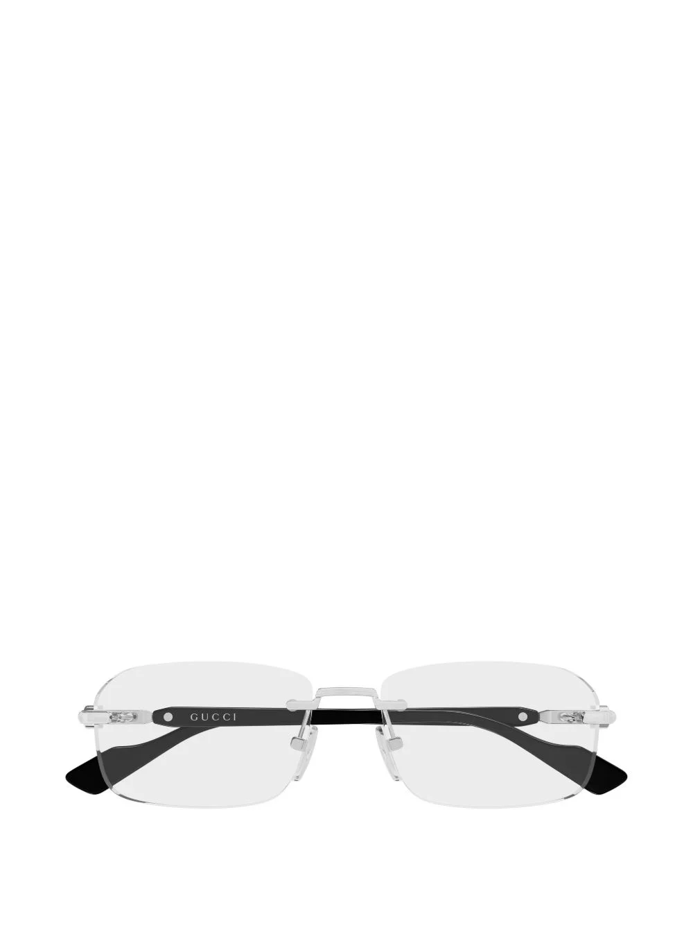 rimless glasses - 1