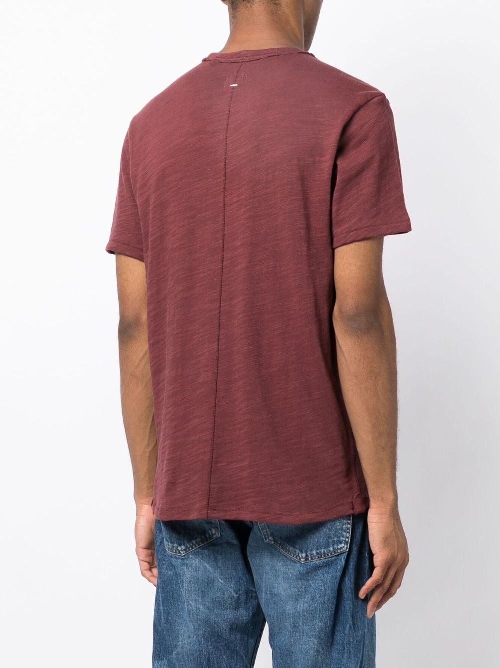 round-neck cotton T-shirt - 4