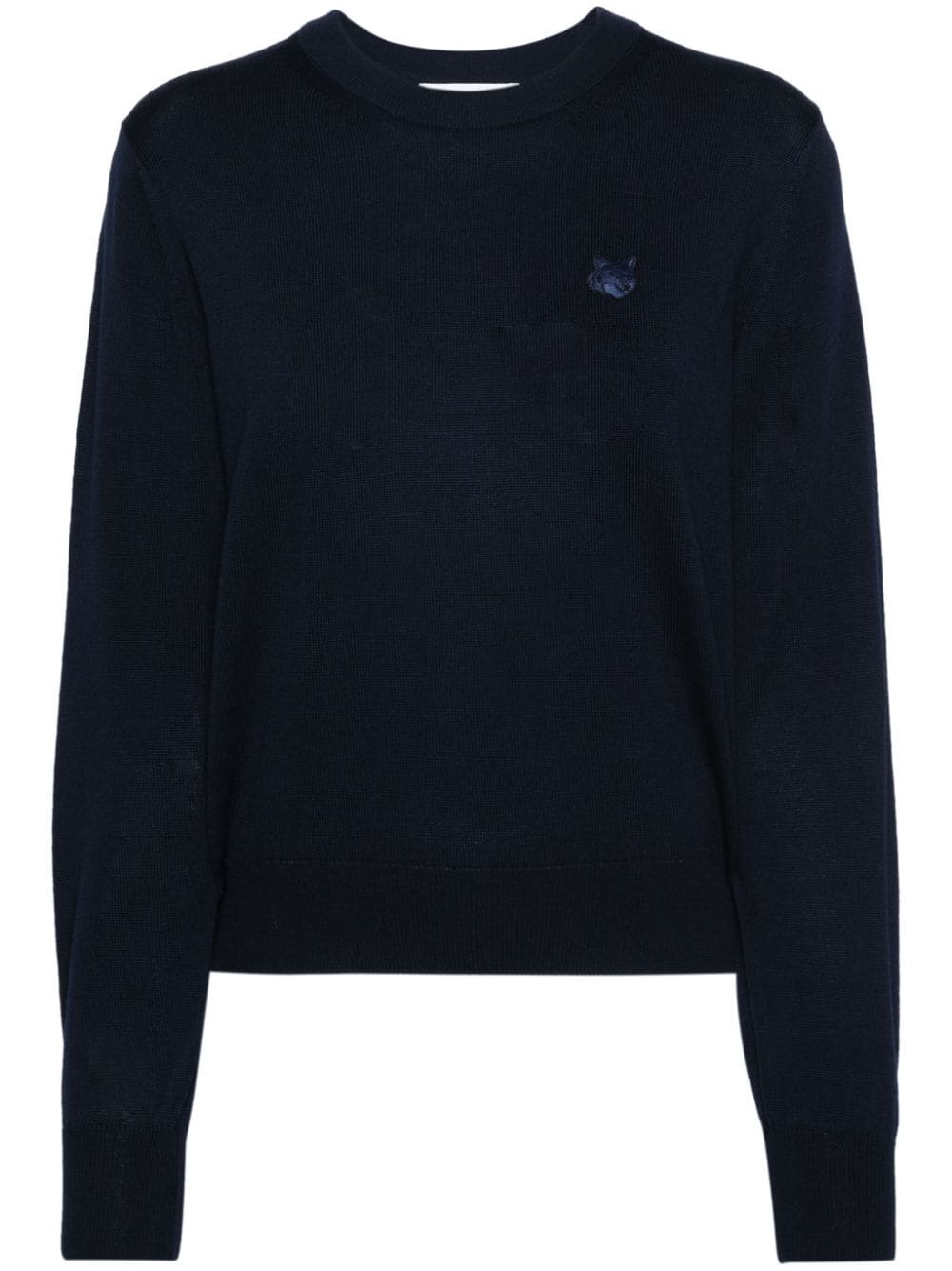 fox-motif knitted jumper - 1