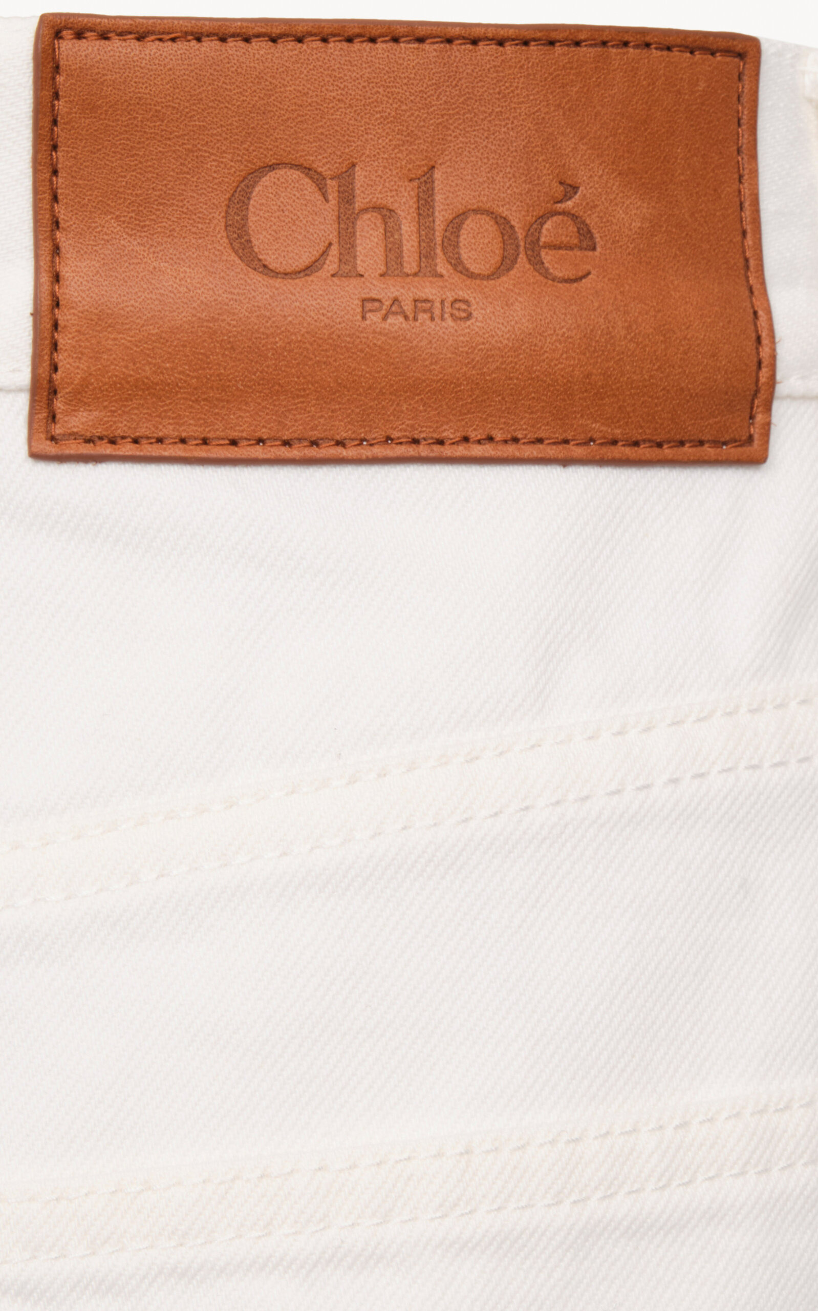 Cut-Off Denim Shorts white - 5