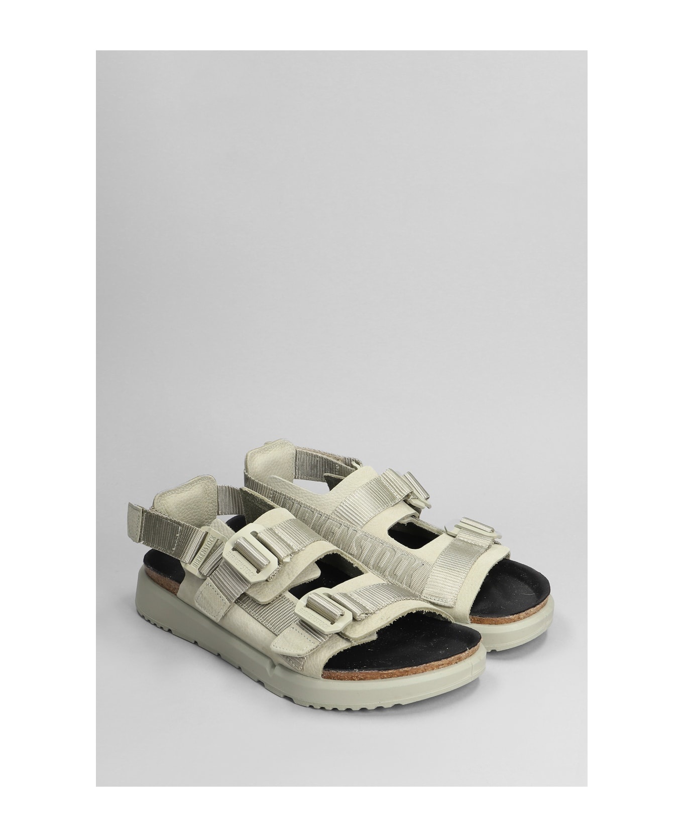 Shinjuku Slipper-mule In Green Leather - 2