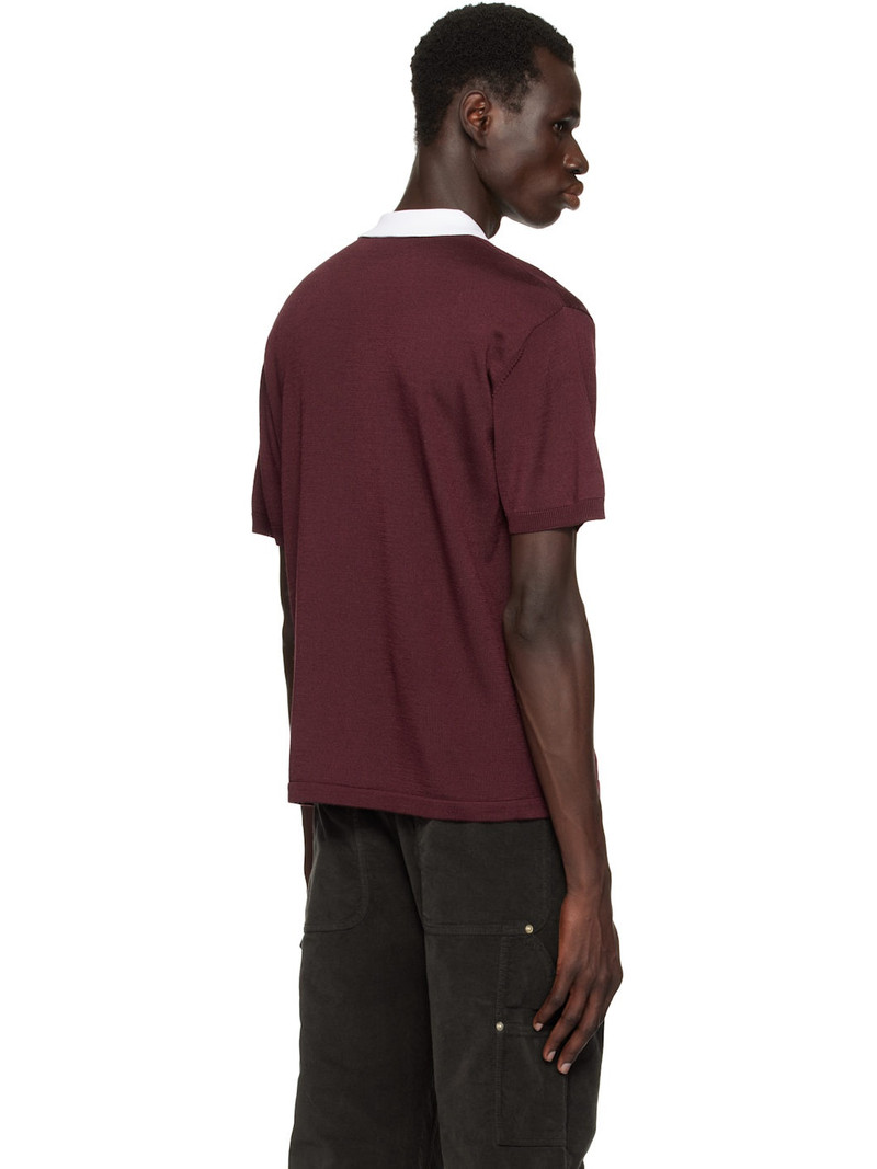 Burgundy Sun Polo 3