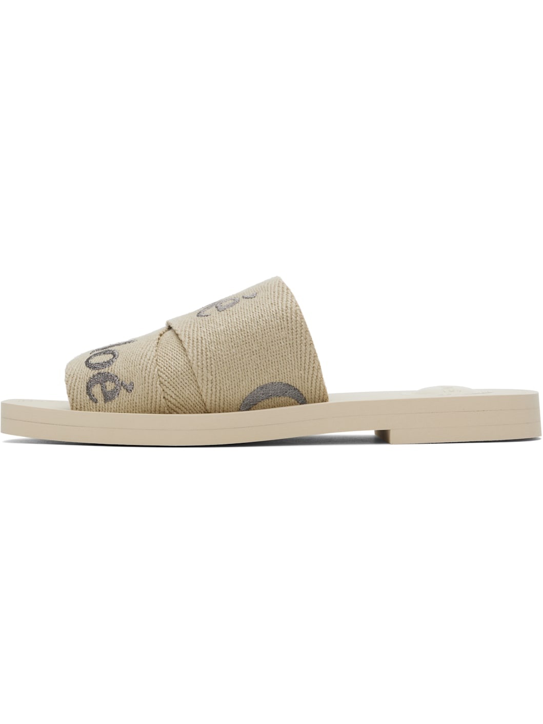 Beige Woody Mules - 3