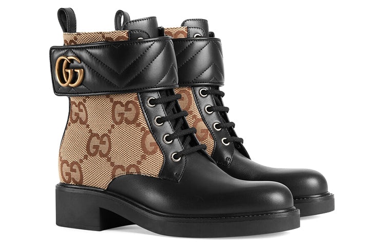 (WMNS) Gucci Ankle Boot 'Double G - Beige' 678984-17K40-1284 - 2