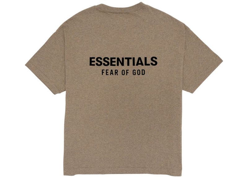 ESSENTIALS Fear of God Essentials Classic Short Sleeve Tee Homestead Heather outlook