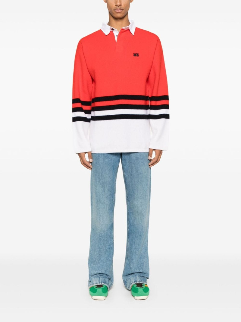 WALES BONNER Cypher polo sweater outlook