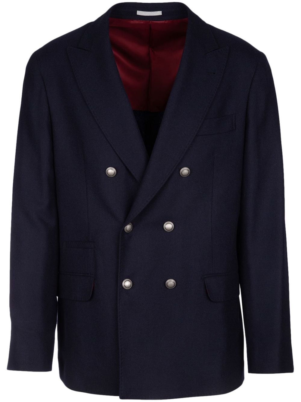 double-breasted blazer - 1
