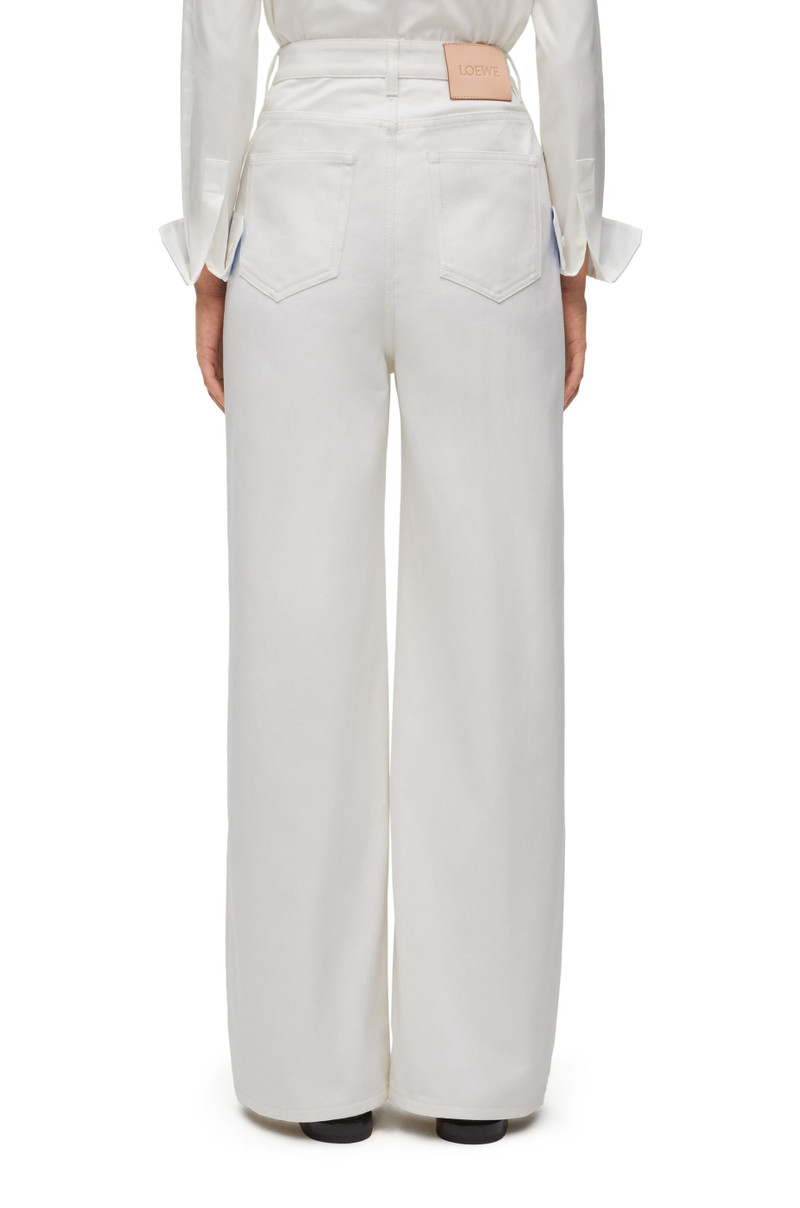 High waisted jeans in cotton 6