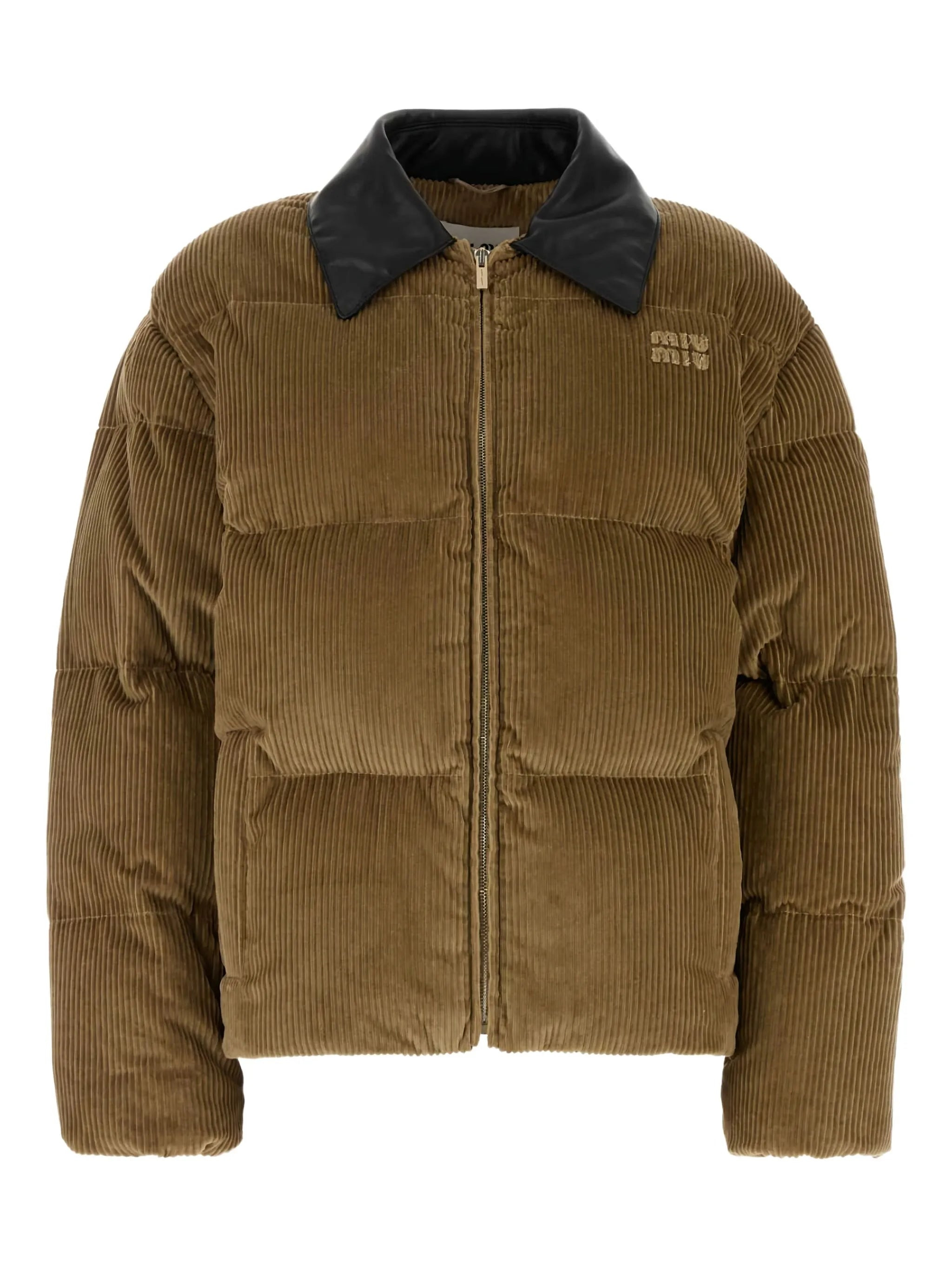 Miu Miu Corduroy Down Jacket - 1