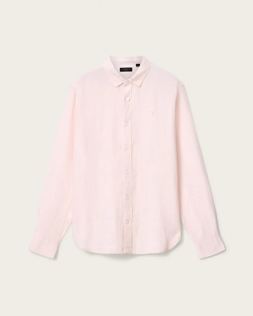 LOOM LONG SLEEVE LINEN SHIRT - 1
