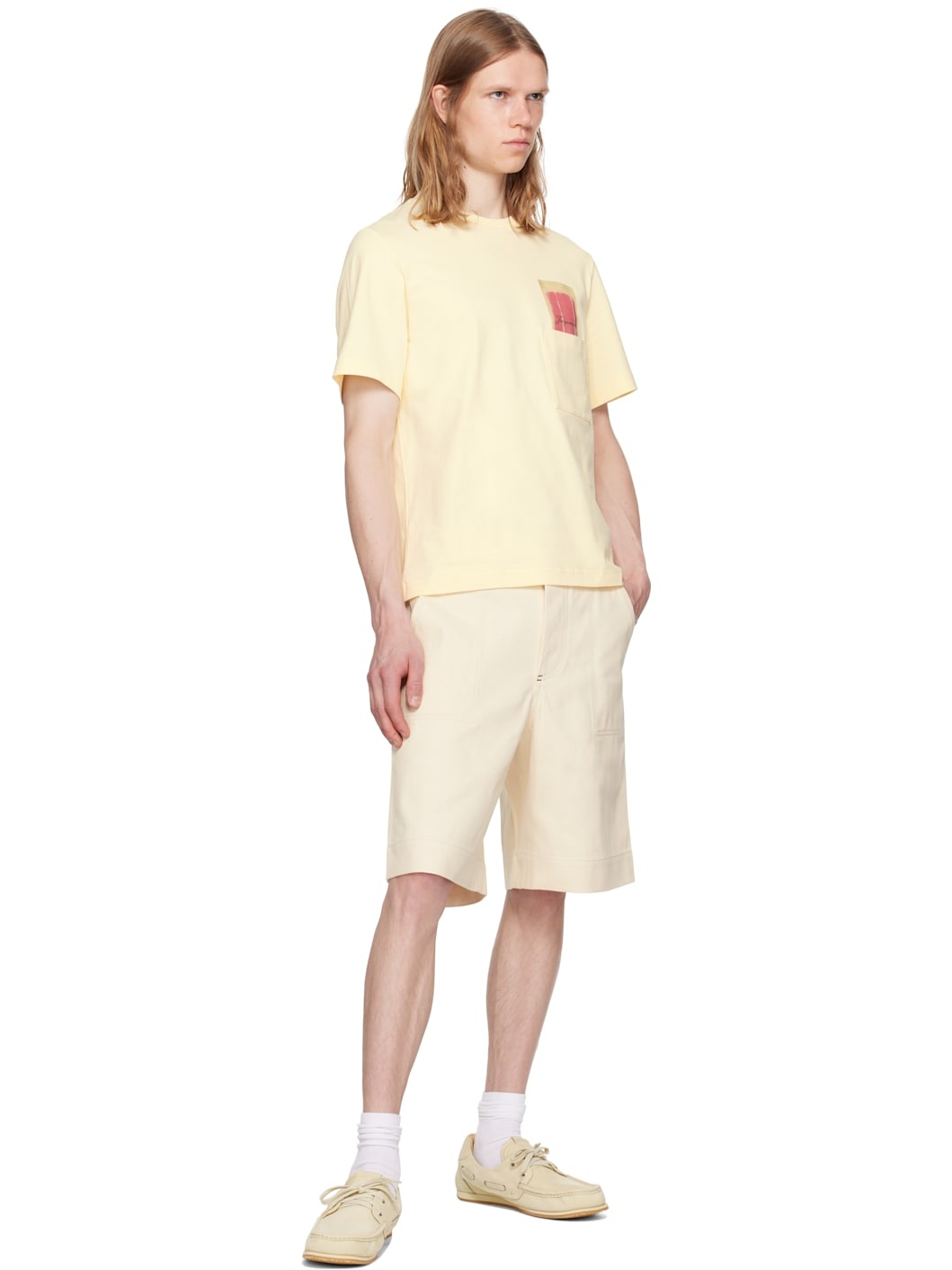 Yellow 'Le T-shirt Esquimau' T-shirt - 4
