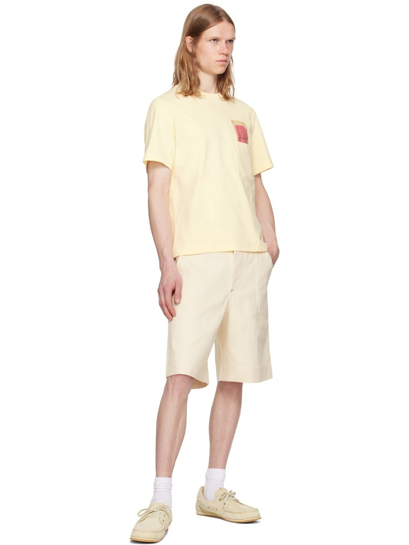 JACQUEMUS Yellow 'Le T-shirt Esquimau' T-shirt outlook