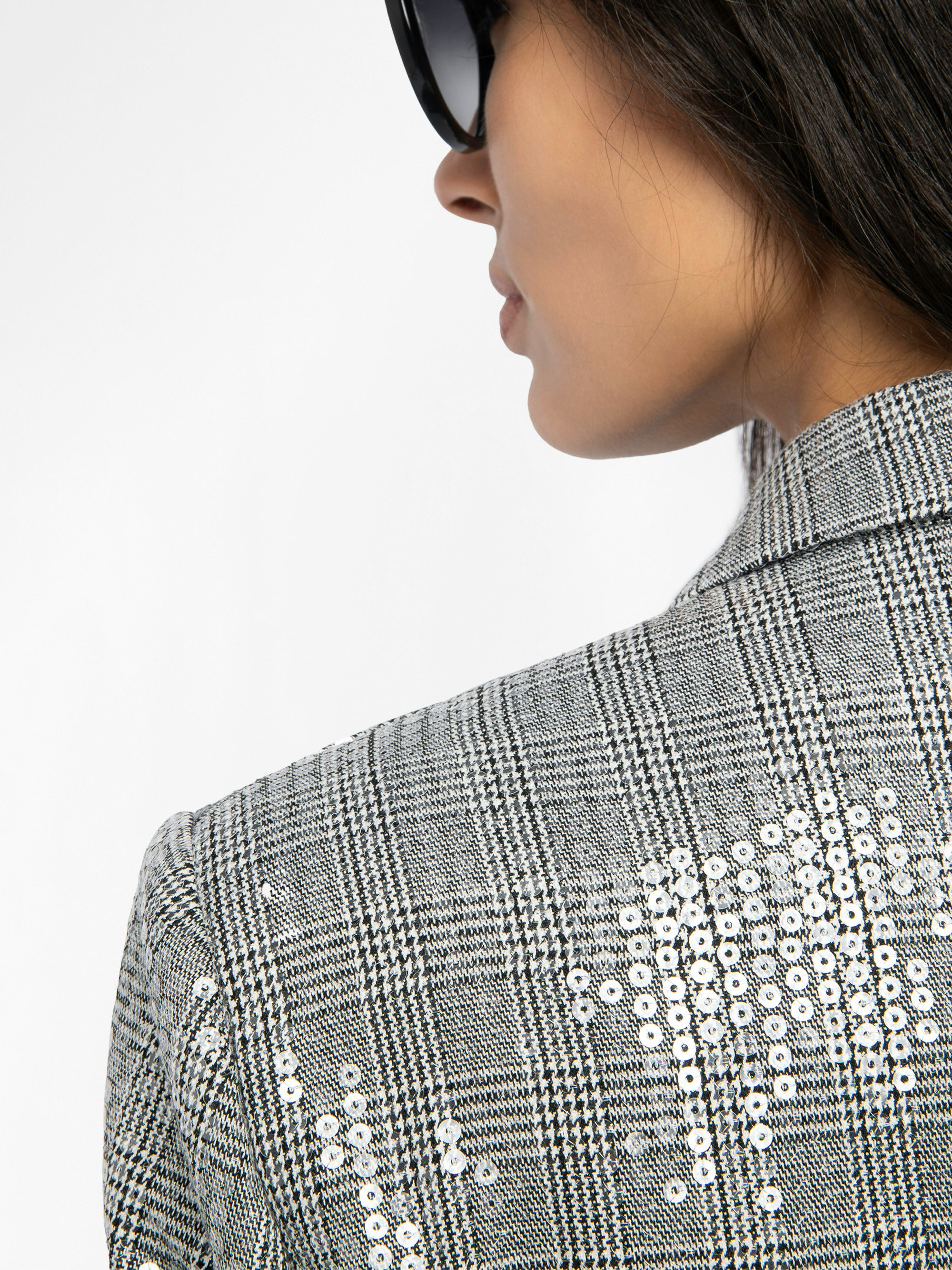 Vanille Sequin Blazer - 6