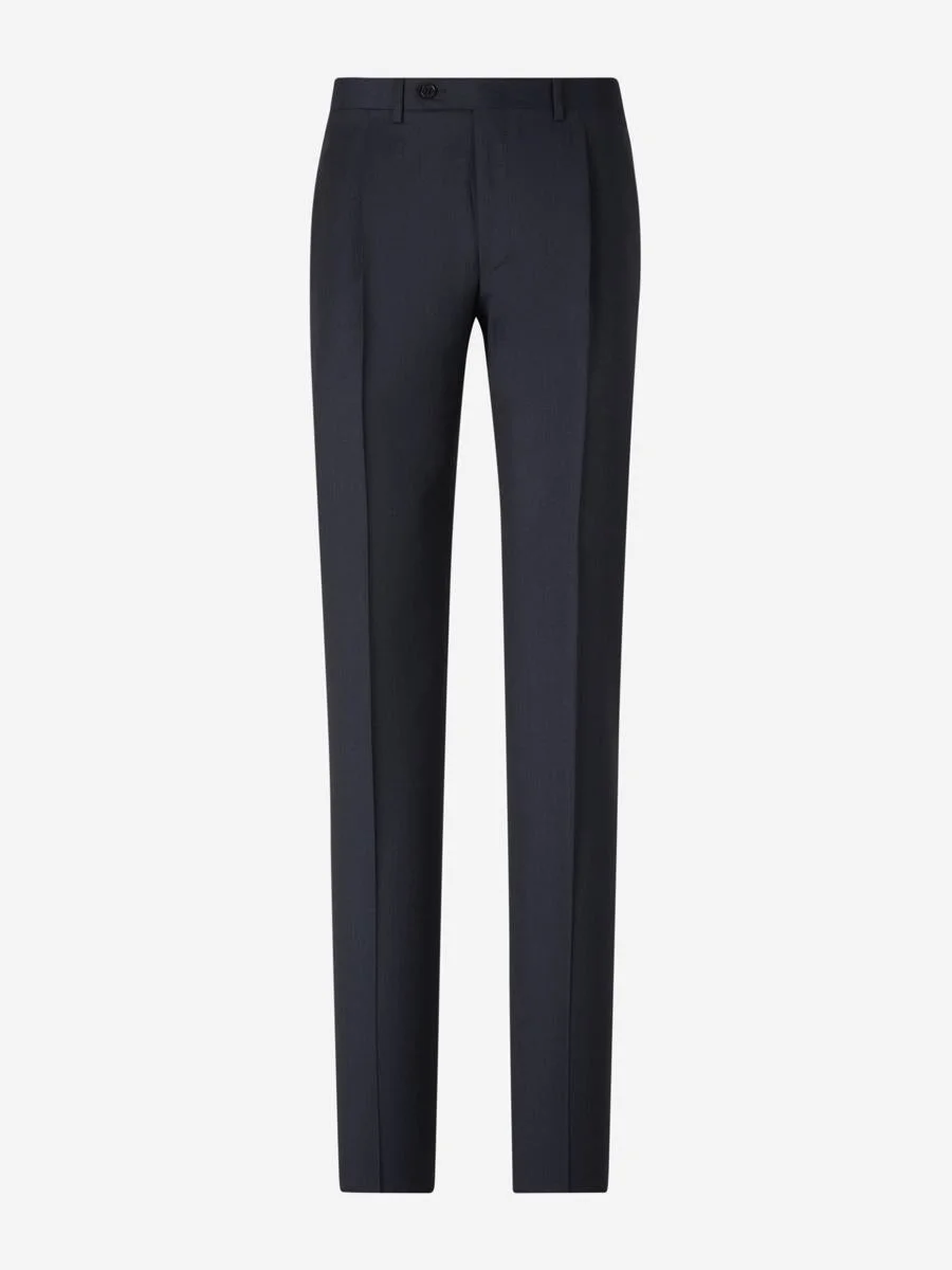 Canali Formal Wool Trousers - 1