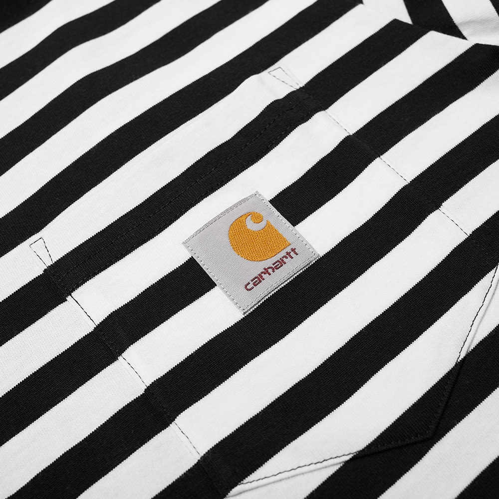 Carhartt WIP Long Sleeve Scotty Stripe Pocket Tee - 2