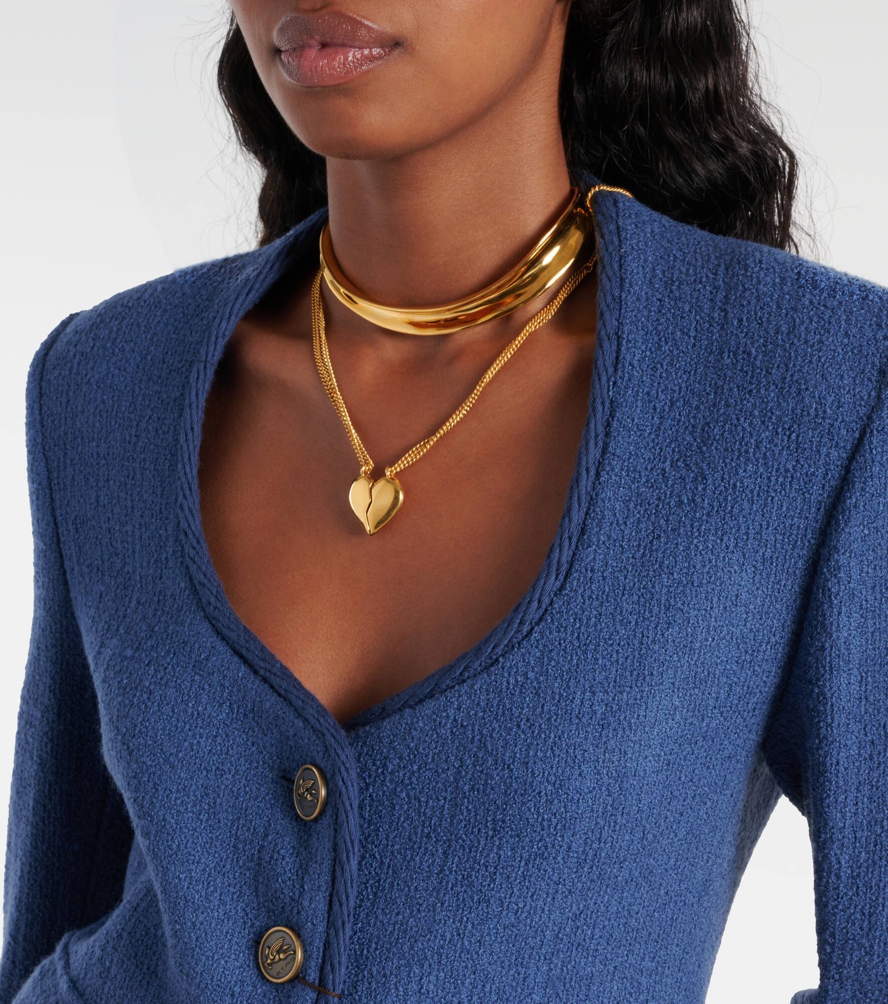 Wool-blend blazer - 4