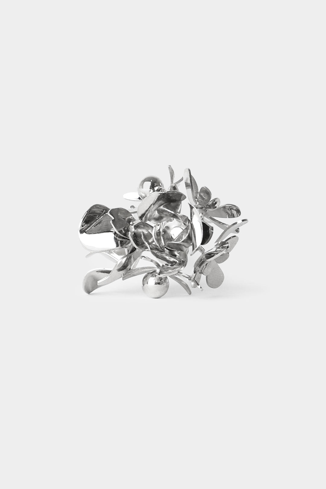 BOUQUET EARRING / silver - 3