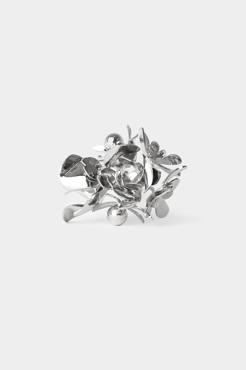 BOUQUET EARRING / silver 3