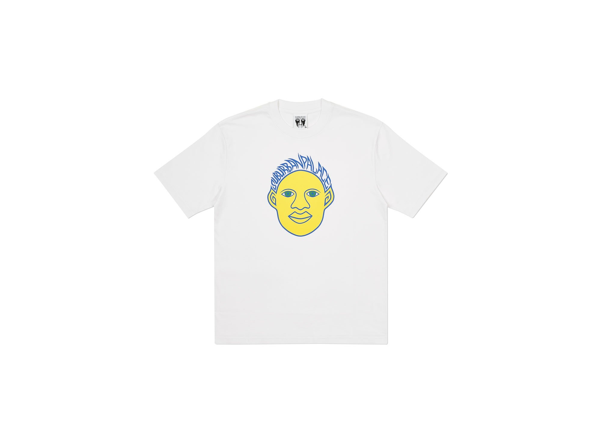 PALACE SUBURBAN BLISS ELF HEAD T-SHIRT WHITE - 1