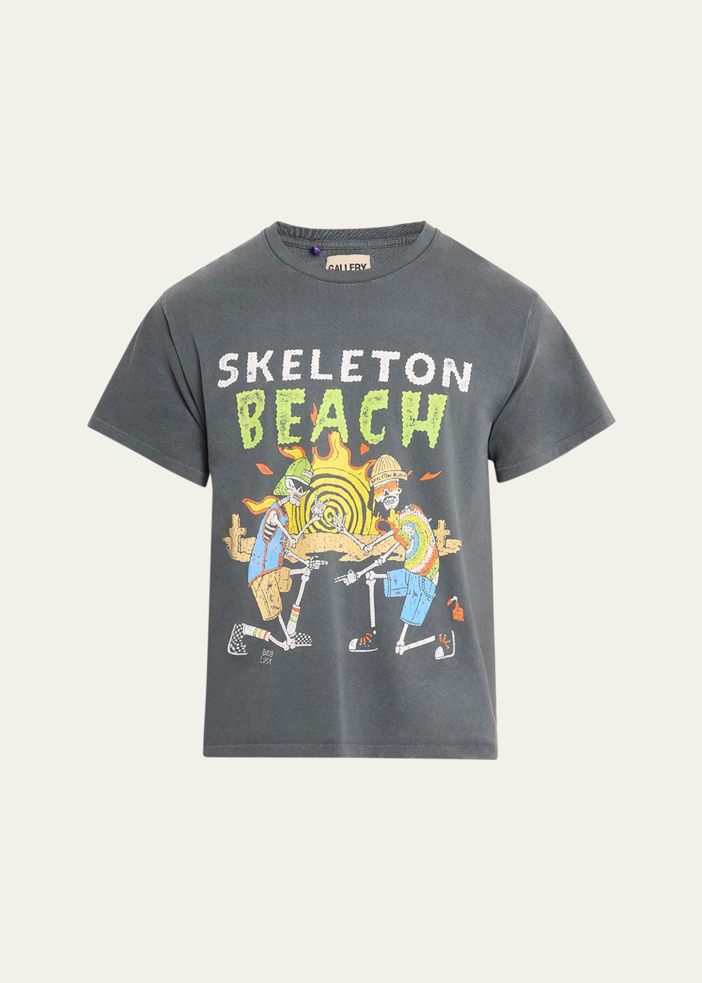 Men's Skeleton Beach Jersey T-Shirt - 1
