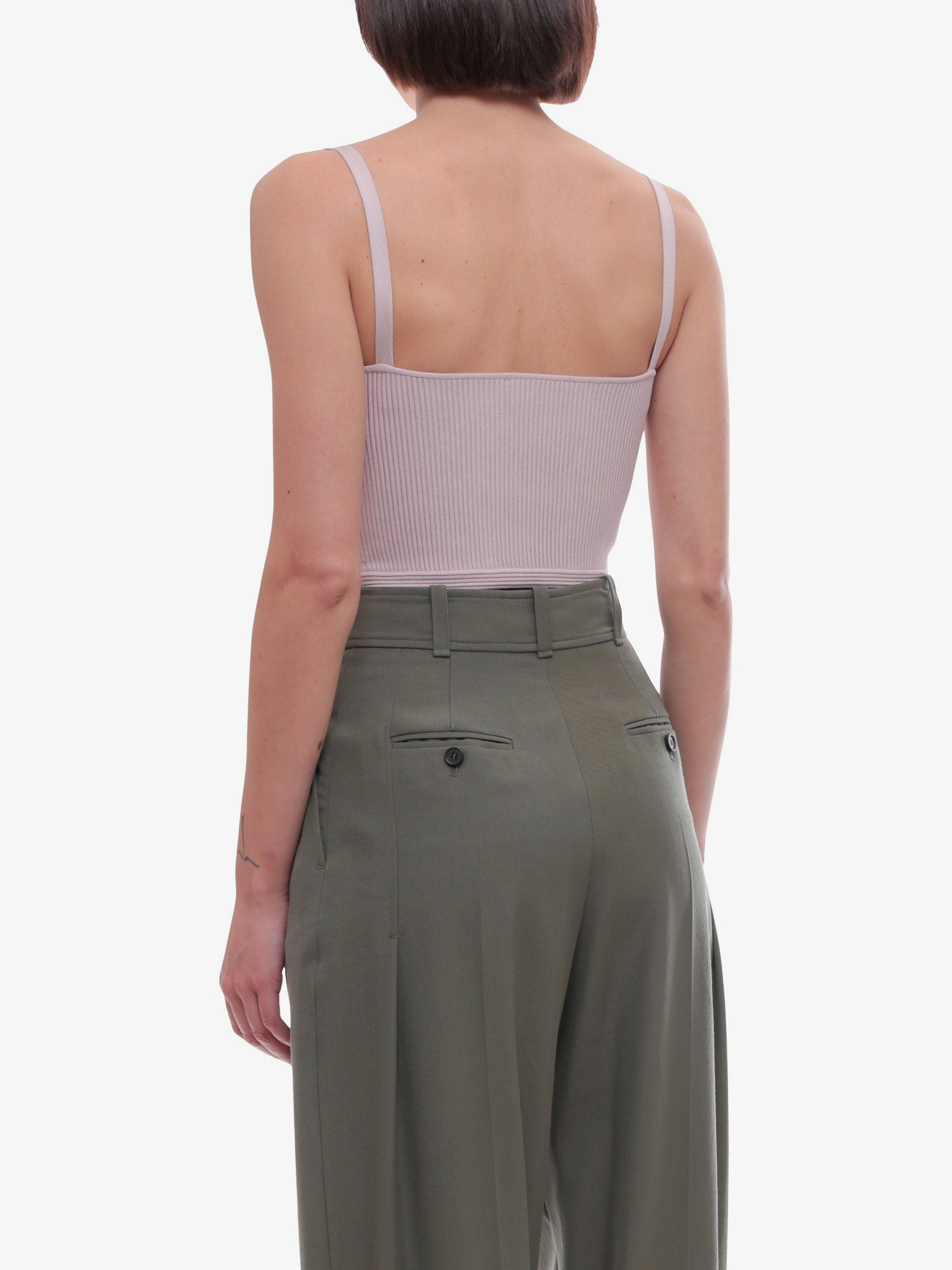 Ribbed Fabric Top - 4
