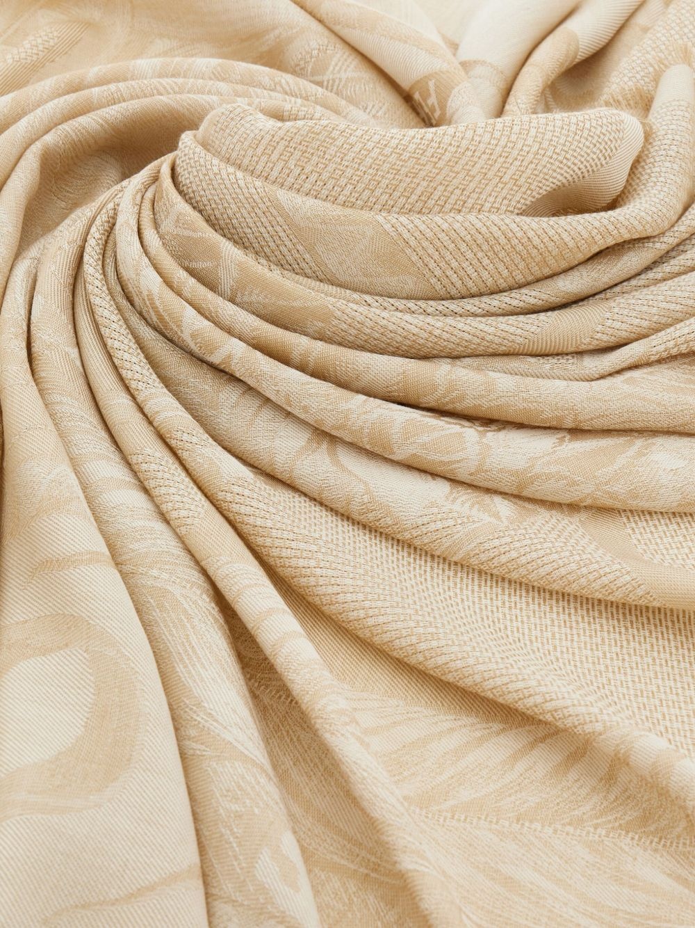 jacquard square scarf - 2