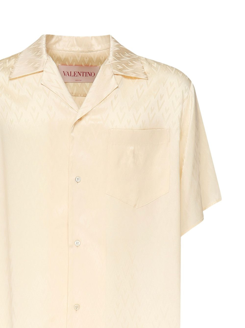 jacquard silk shirt - 3