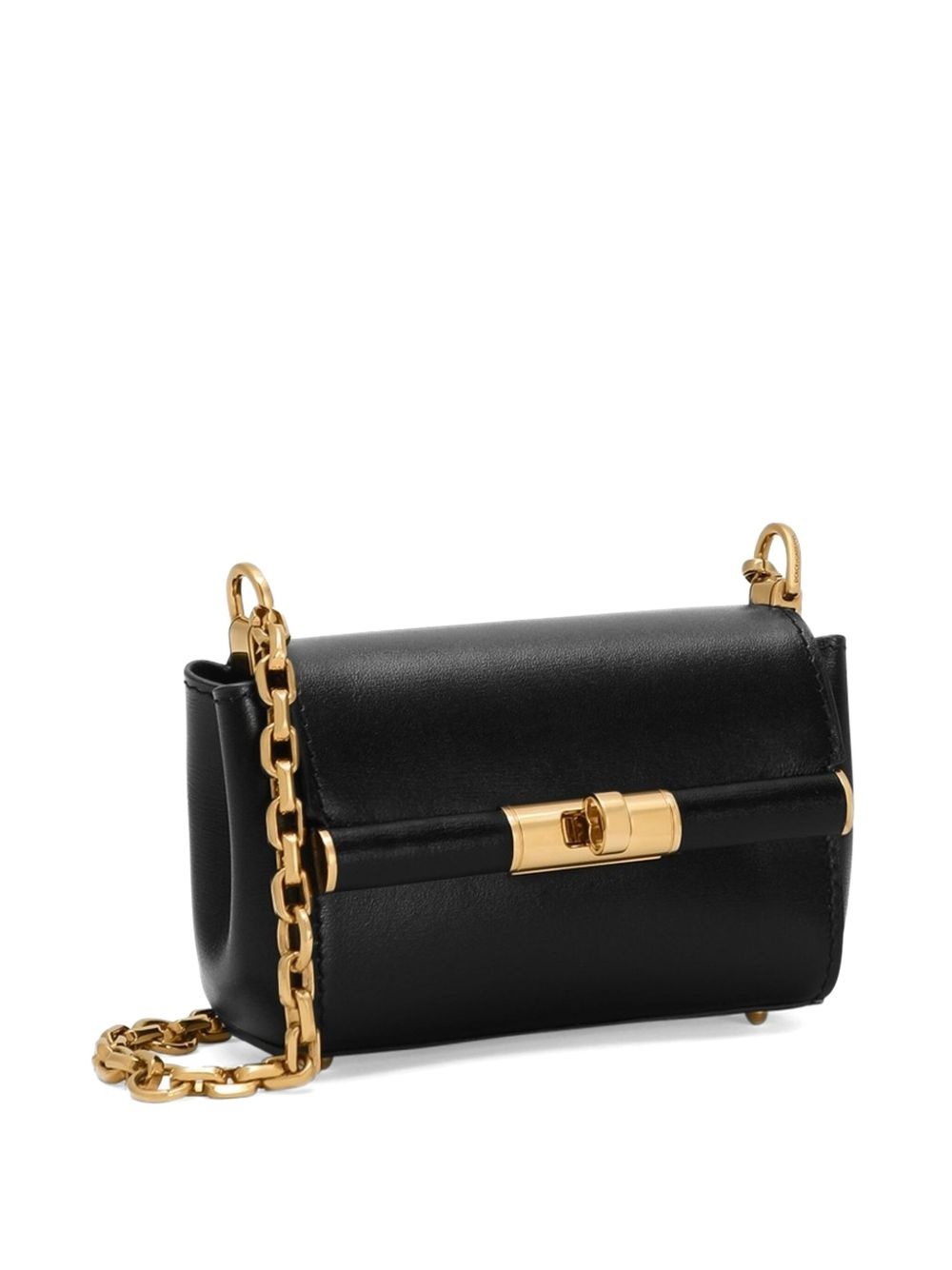 mini leather shoulder bag - 4