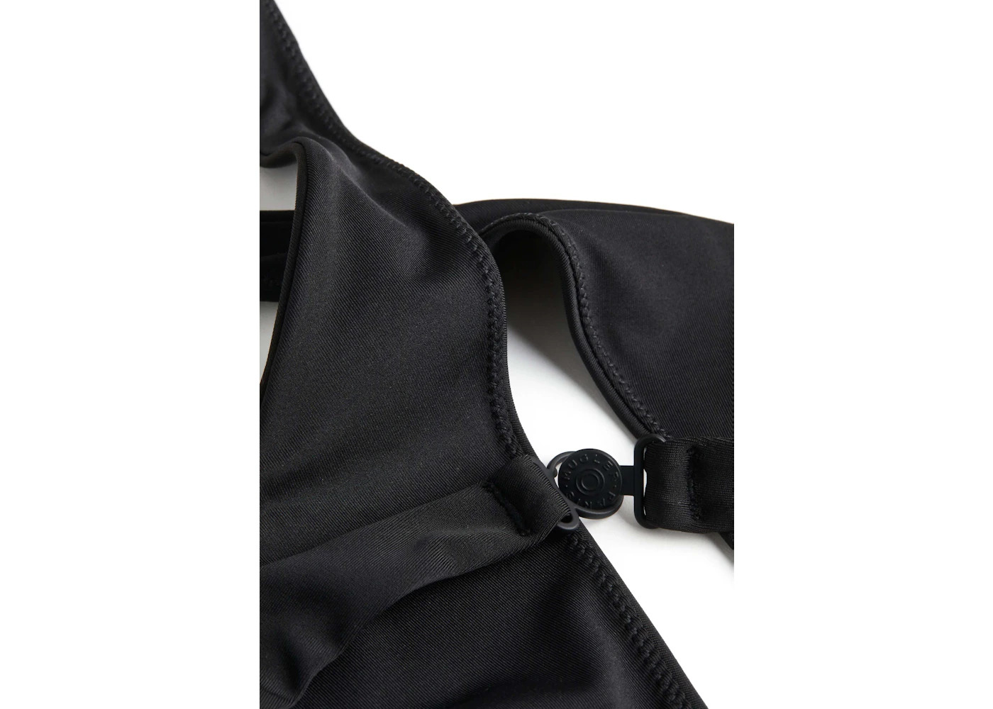 Mugler H&M Halterneck Cut-Out Swimsuit Black - 2