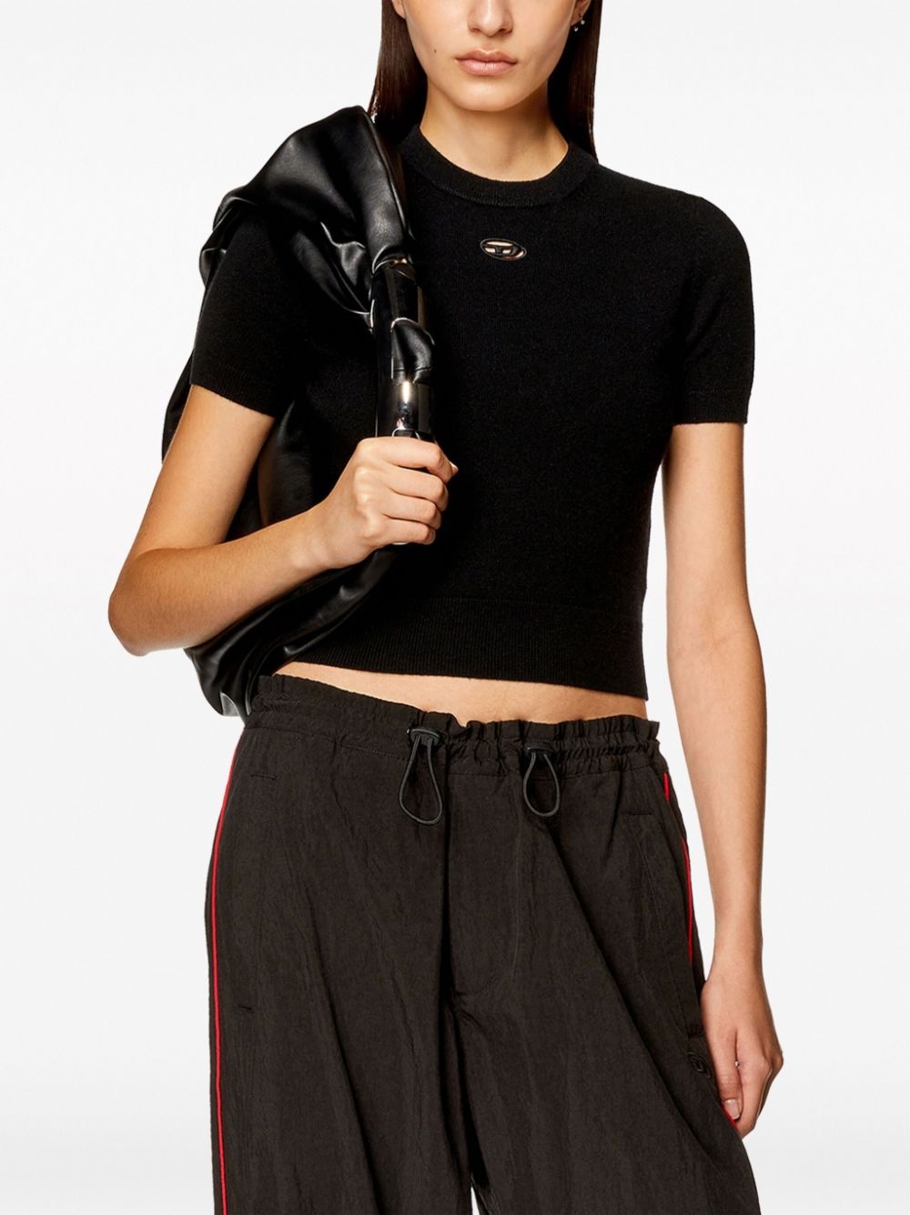 M-Arga logo-embroidered top - 3