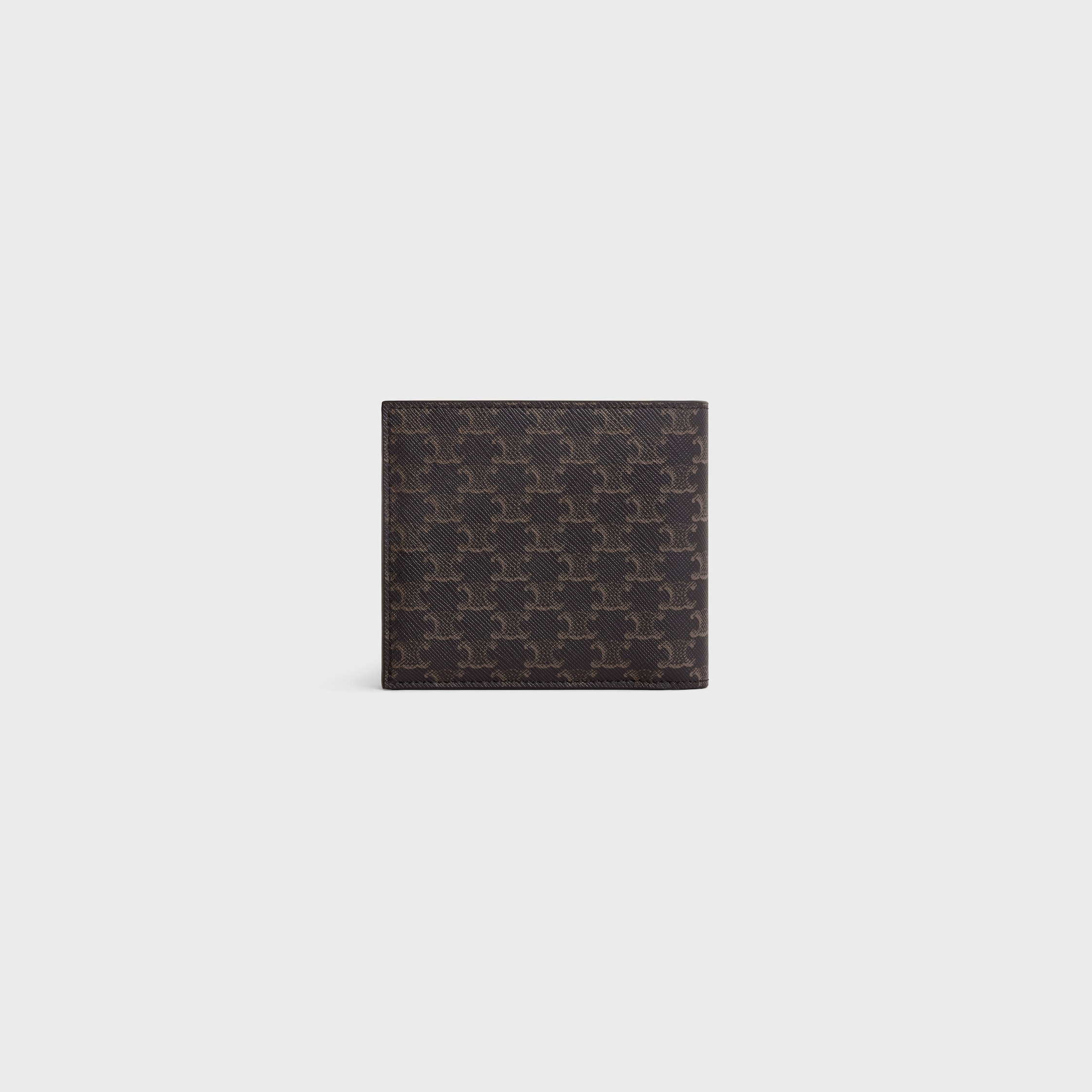 Bi-fold Wallet with Coin Compartment in Triomphe Canvas - 3