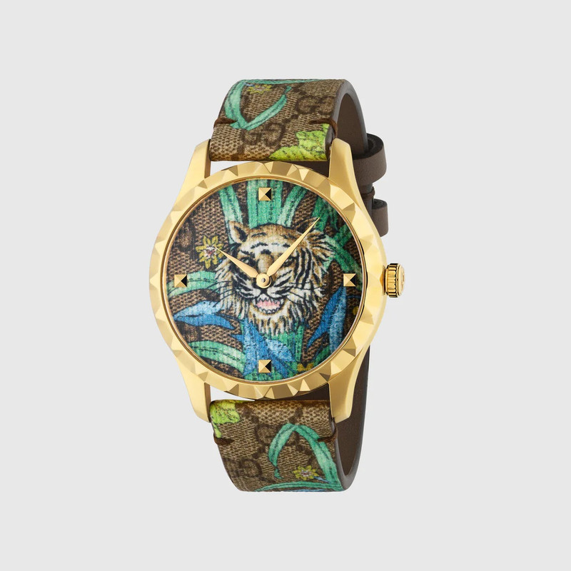 Gucci Tiger G-Timeless watch, 38 mm 1