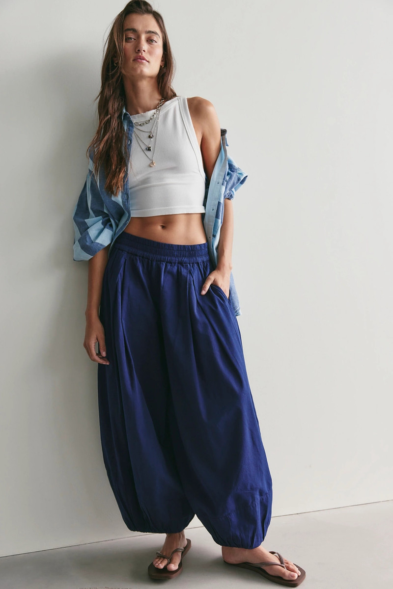 Moonflower Pull-On Balloon Pants 1