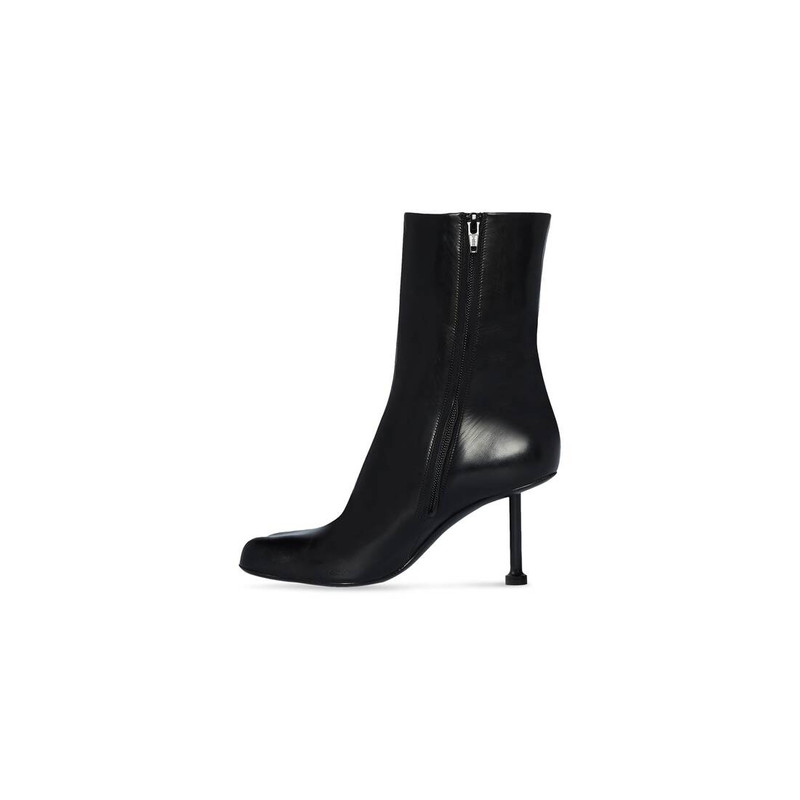 BALENCIAGA Women's Fetish 80mm Bootie  in Black outlook
