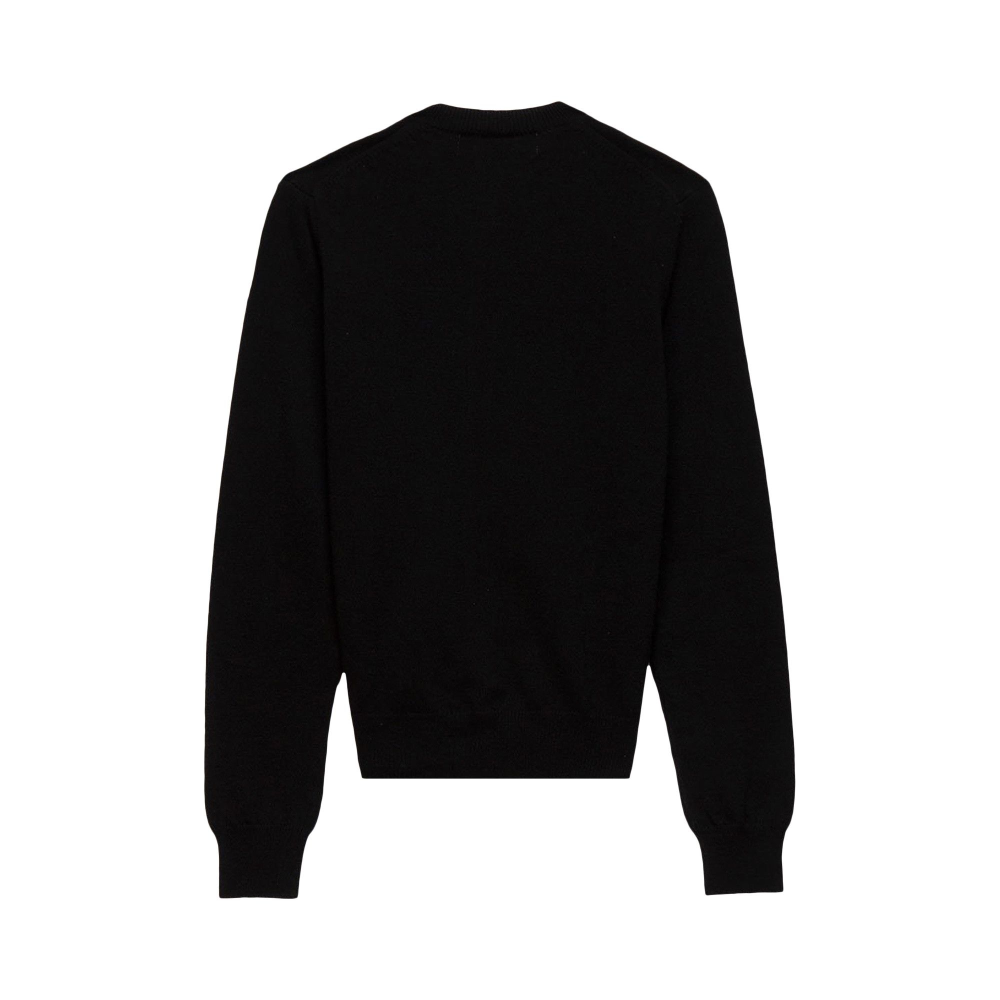 Comme des Garçons PLAY Double Heart Cardigan 'Black' - 2