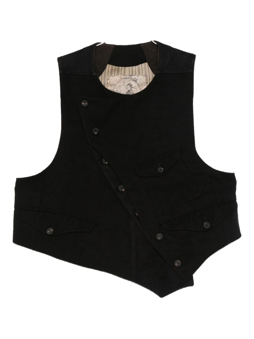 asymmetric waistcoat - 1