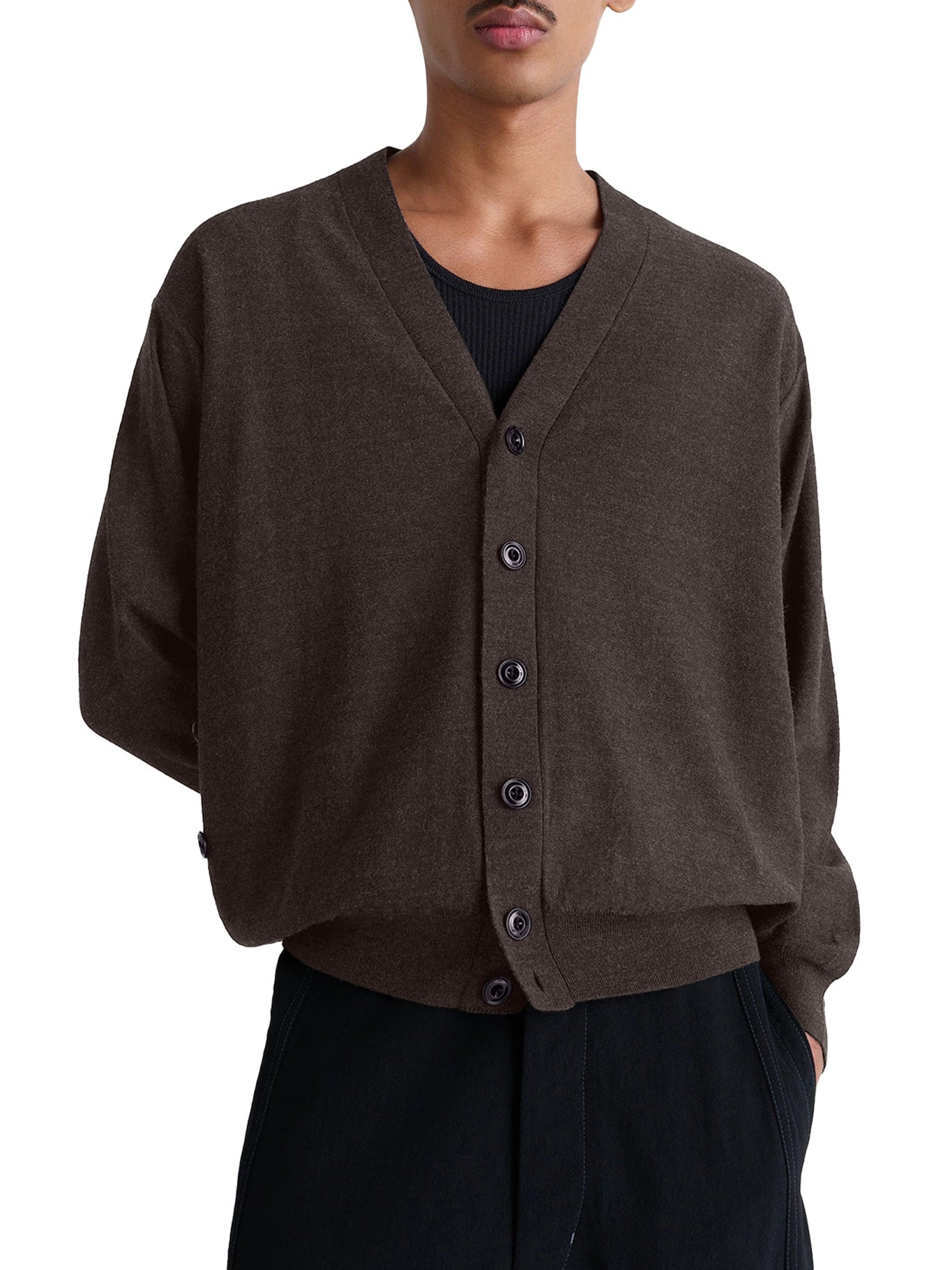 TWISTED WOOL CARDIGAN - 3
