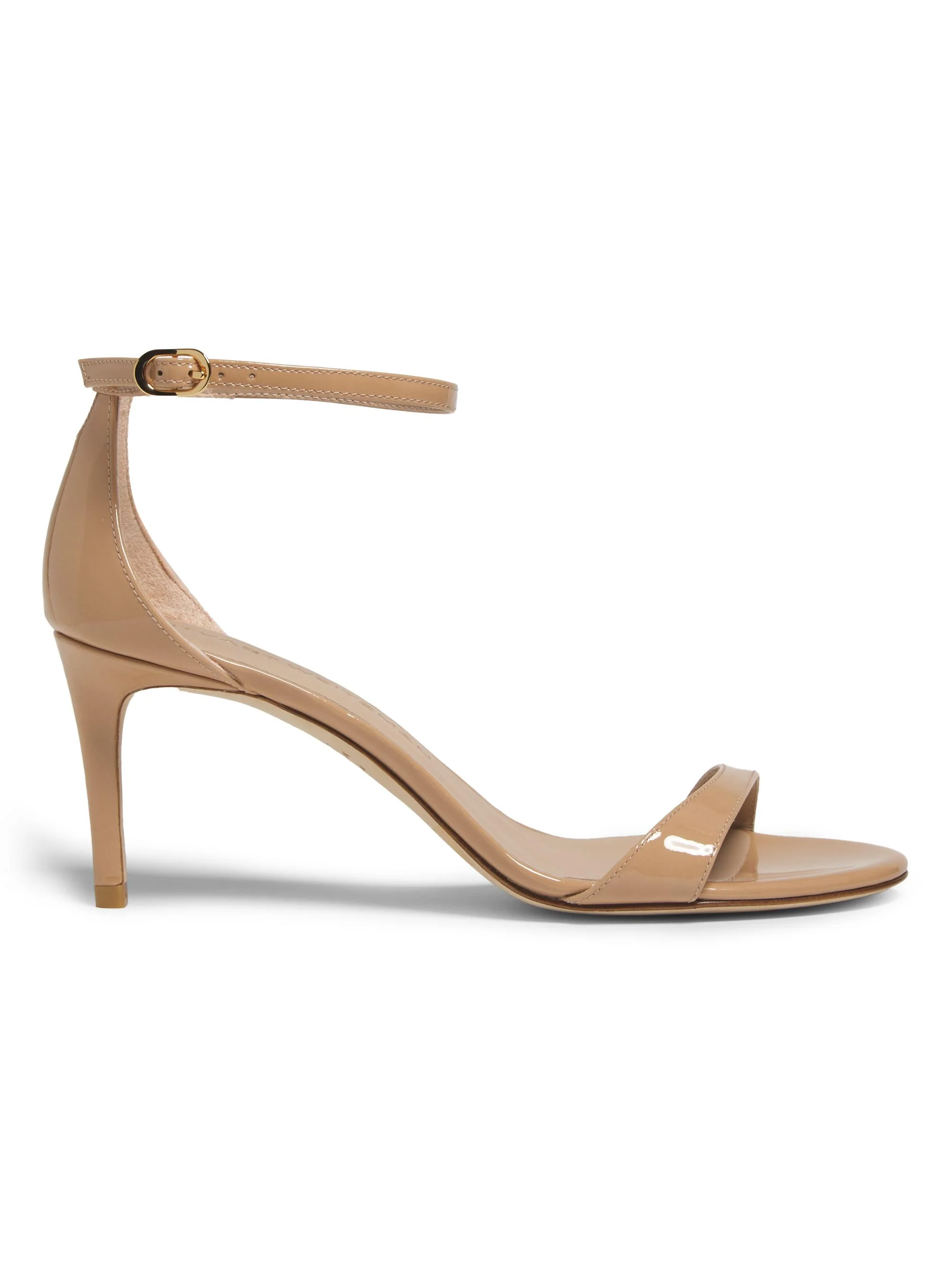 Women's Nudist II 75MM Patent Leather Sandals - Adobe - 1