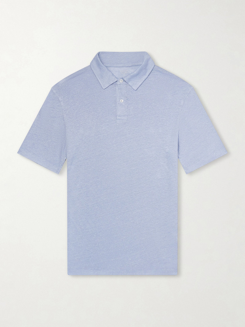 Knitted Linen Polo Shirt 1