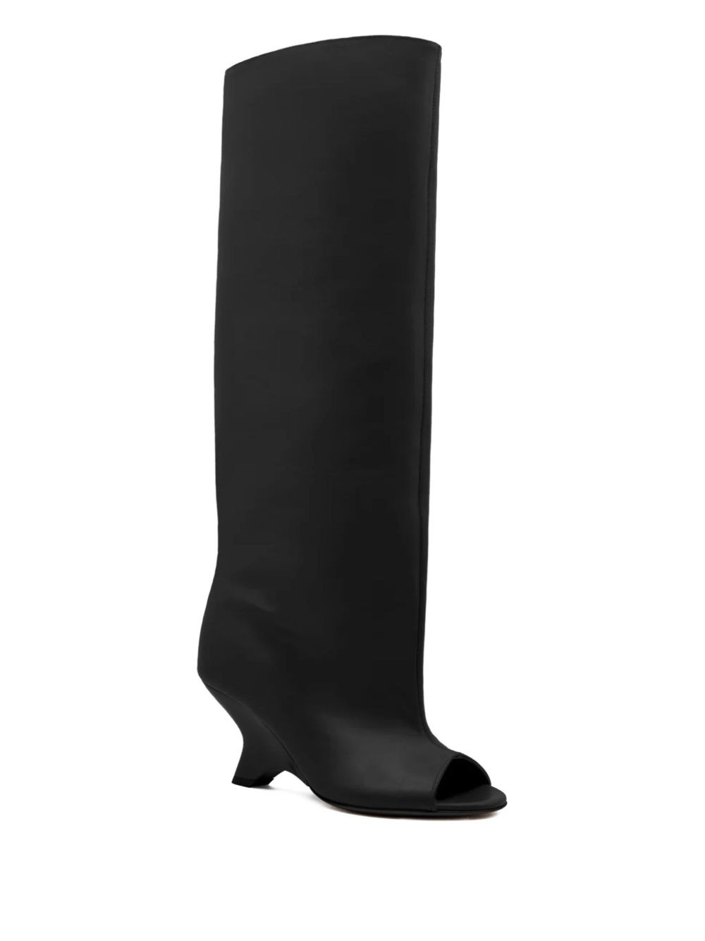 70mm peep-toe boots - 2