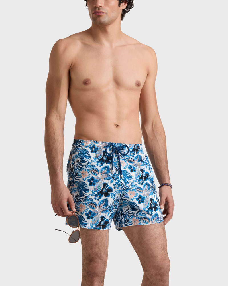 Vilebrequin MEN STRETCH SHORT SWIM TRUNKS ISLAND FLOWERS outlook