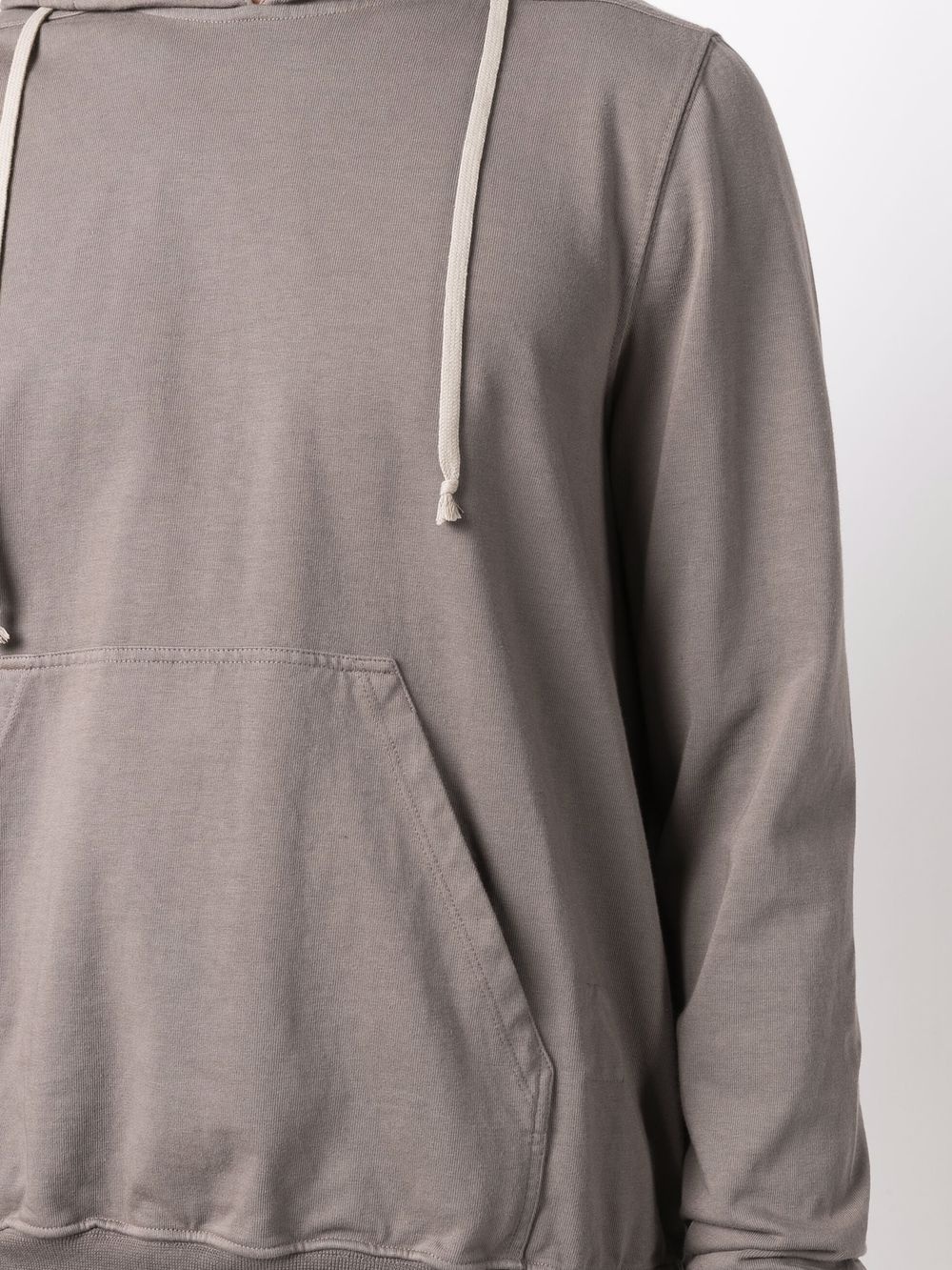 relaxed rear drawstring hoodie - 5