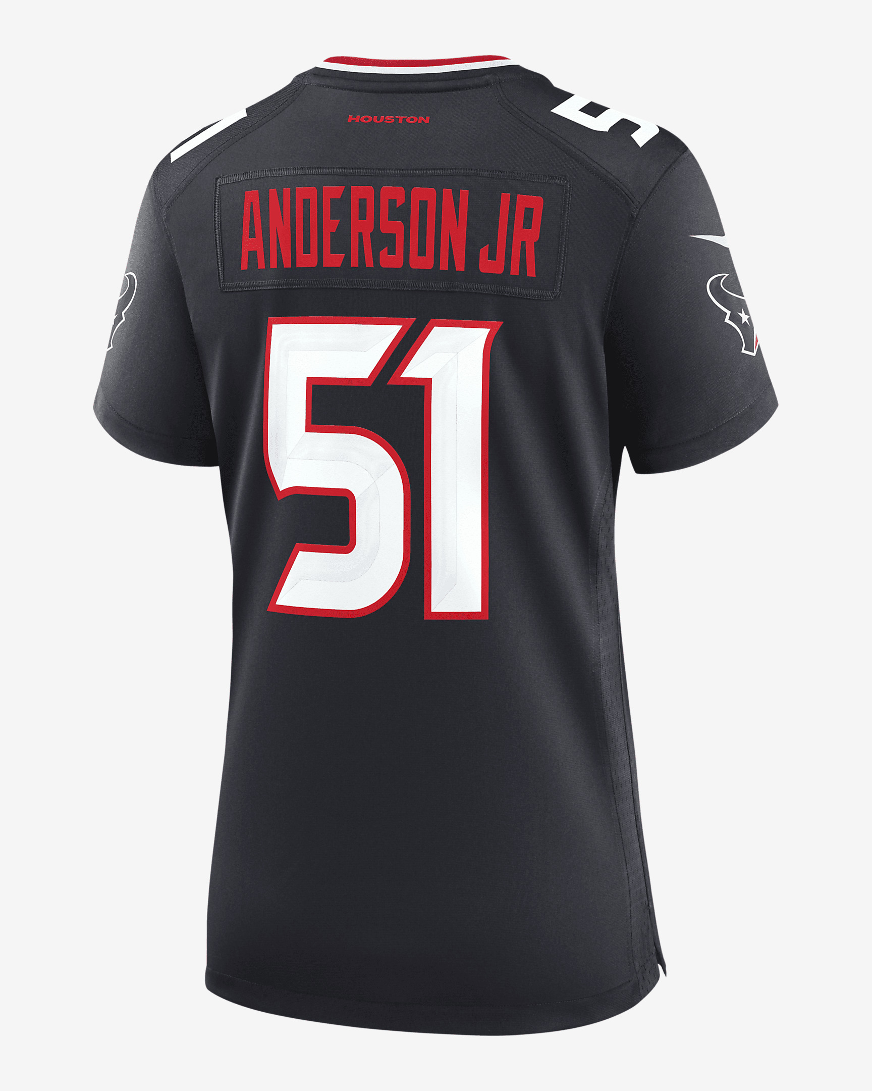 Will Anderson Jr. Houston Texans Women's Nike NFL Game Football Jersey - 2