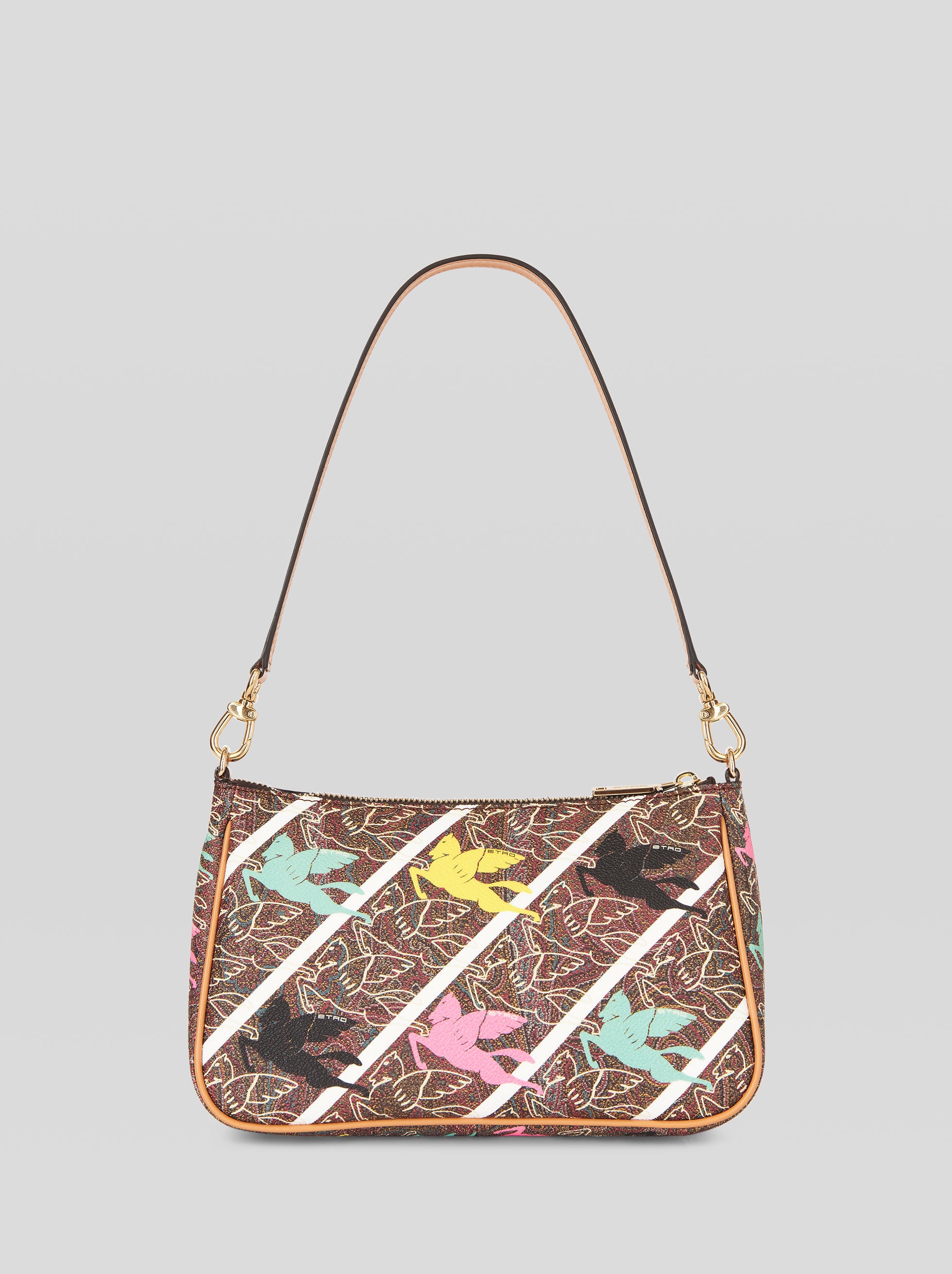 PAISLEY HANDBAG WITH PEGASO - 3