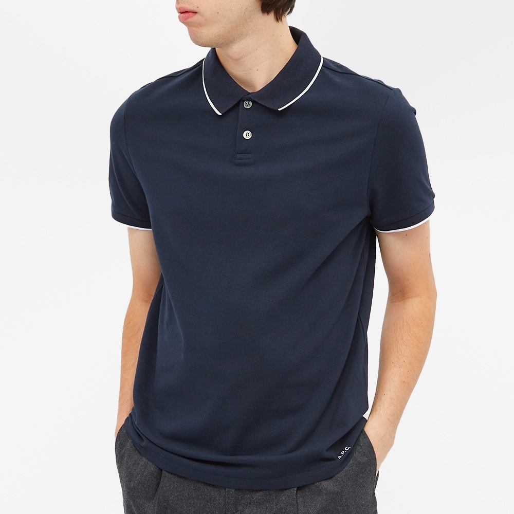 A.P.C. Max Tipped Polo - 5