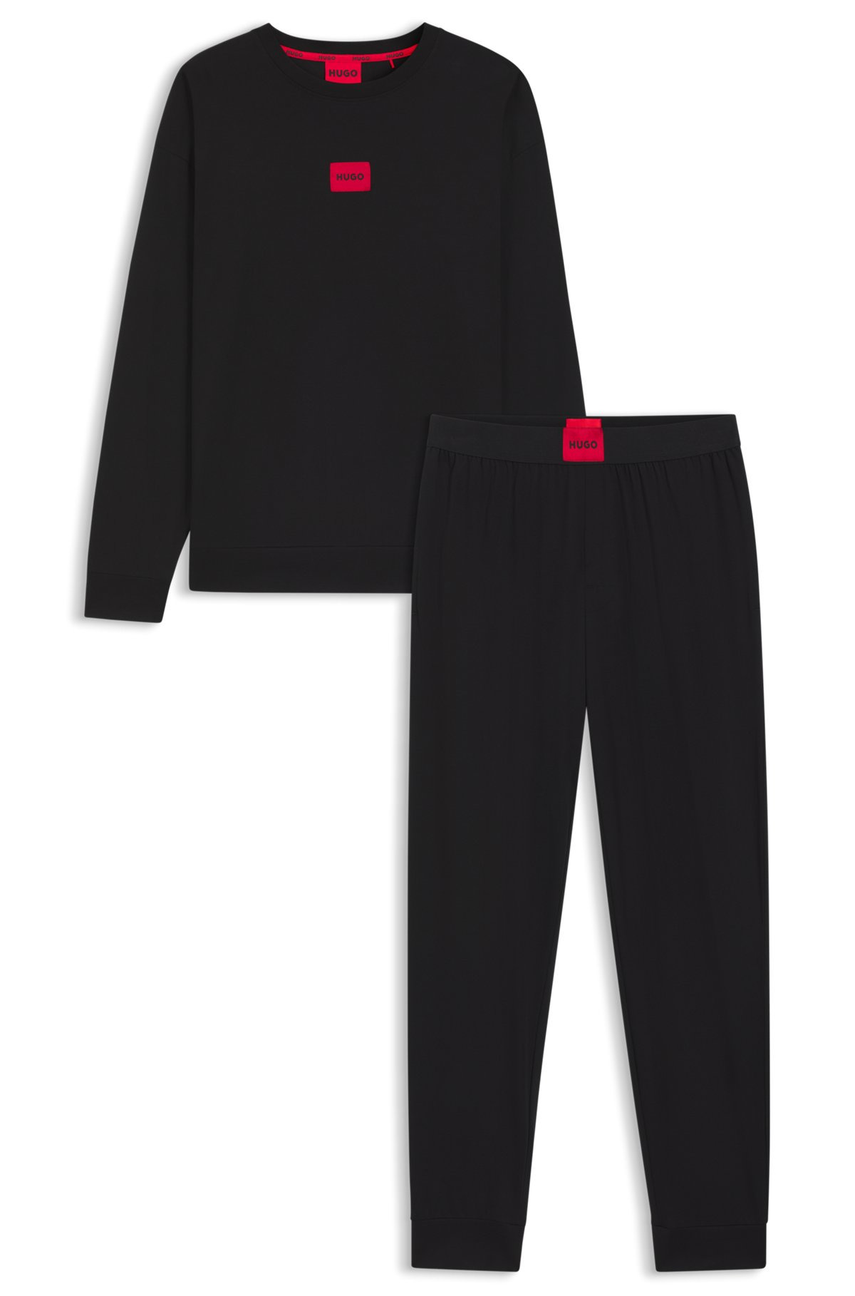 GIFT-BOXED PAJAMAS WITH RED LOGO LABELS - 5