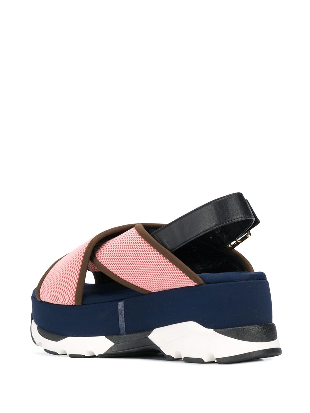 Wedge buckled sandals - 3