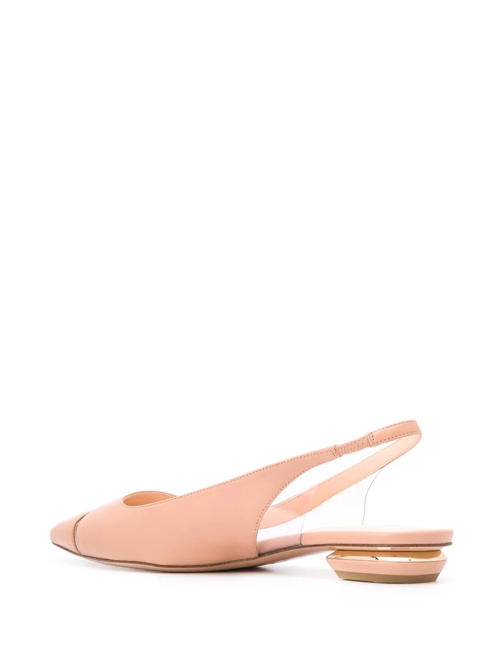 Alyssa slingback-strap ballerina shoes - 3