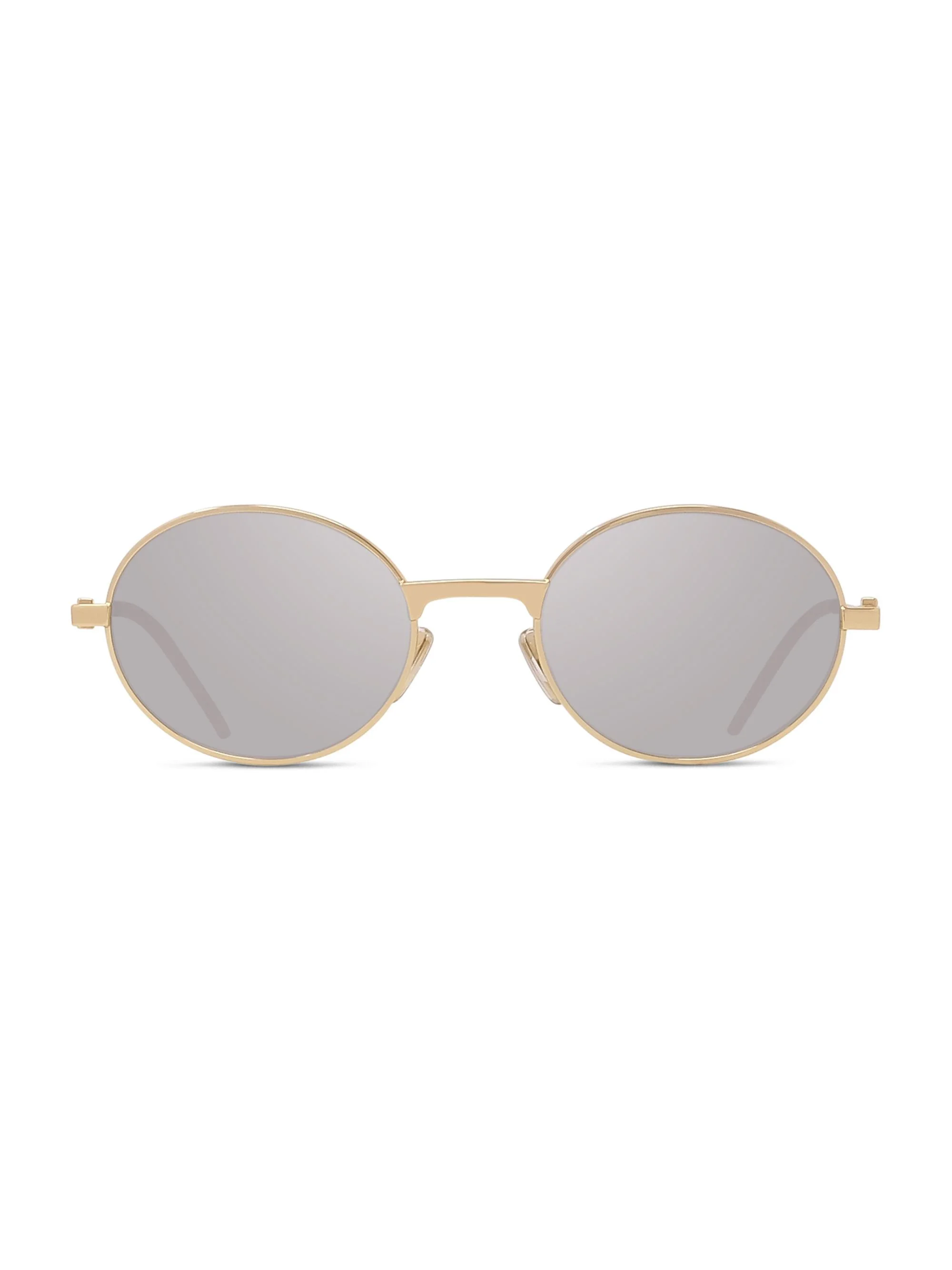 Women's GV Speed 51MM Oval Sunglasses - Gold Silver - 1